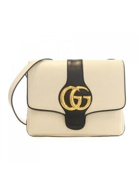 Gucci Shoulder Bag Leather Black